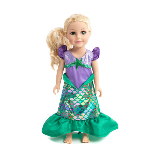 Princess - Doll Dress - Classic Mermaid