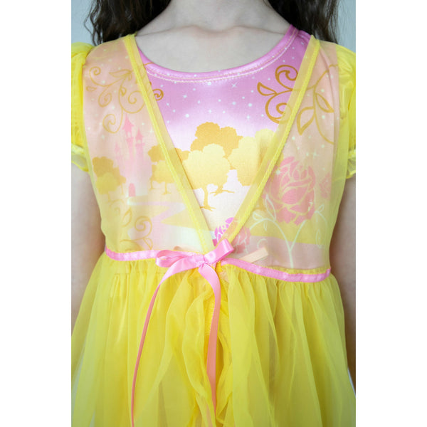 Nightgown - Yellow Beauty w/Yellow Robe Clair's Corner