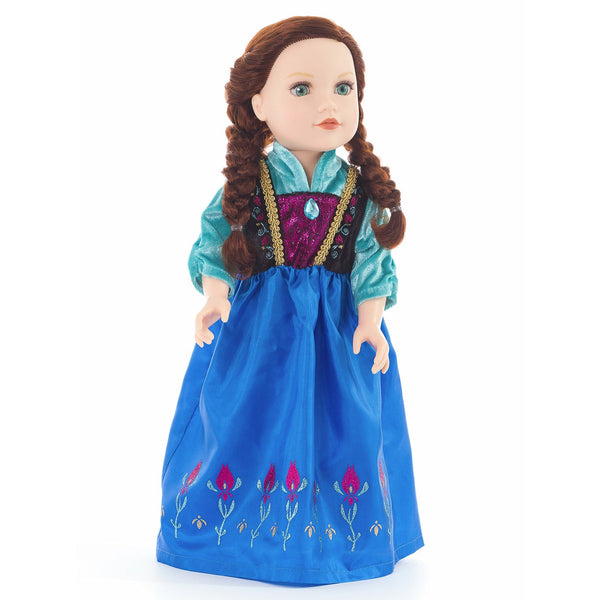 Princess - Doll Dress - Alpine Princess Clair's Corner