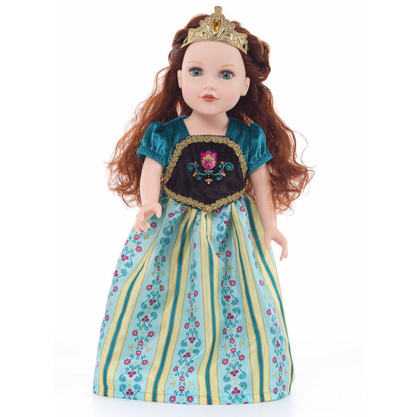 Princess - Doll Dress - Alpine Princess Coronation Clair's Corner