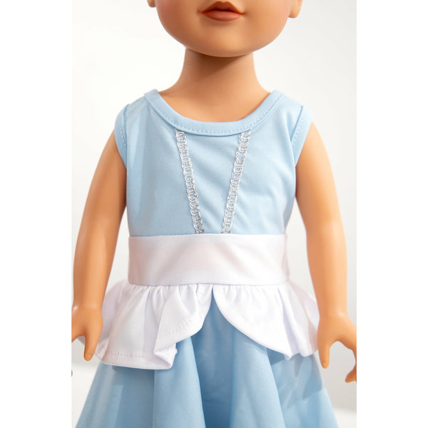 Princess - Doll Dress - Cinderella  Twirl Clair's Corner