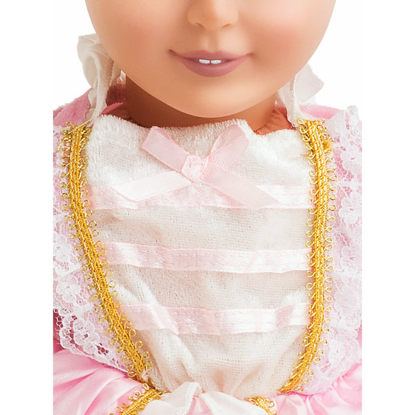Princess - Doll Dress - Pink Vintage Princess Clair's Corner
