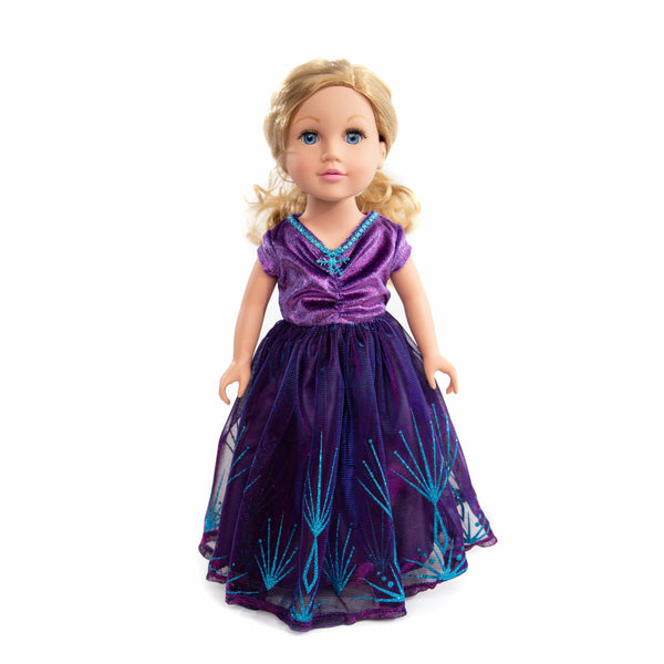Princess - Doll Dress - Purple Ice Princess Clair's Corner