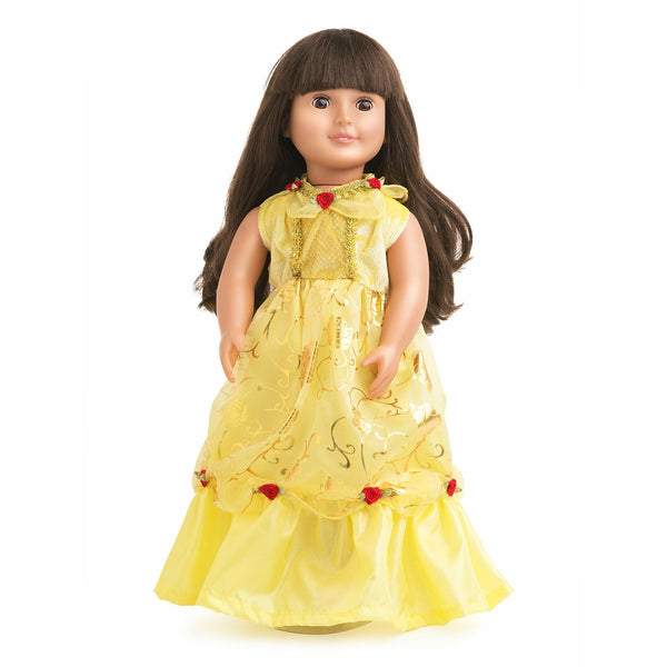 Princess - Doll Dress - Yellow Beauty Clair's Corner